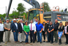 Equipment for Dredging Falcon Lake Arrives