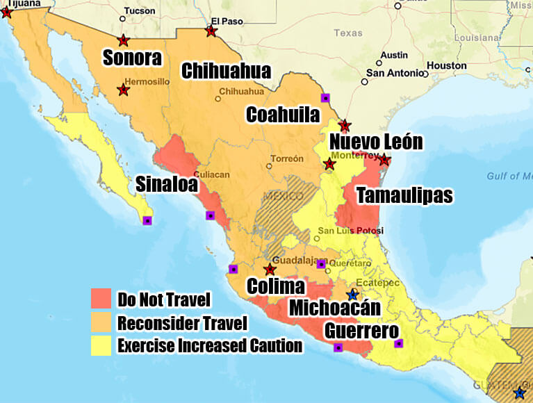 travel advisory mexico 2022