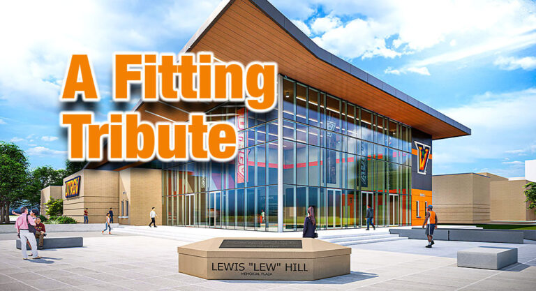 Athletics and Krugers Set to Dedicate Lew Hill Memorial Plaza