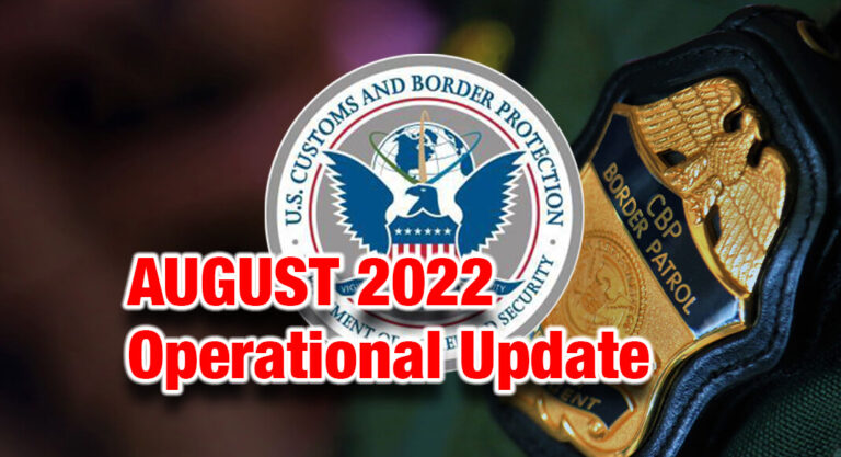 CBP August 2022 Operational Update