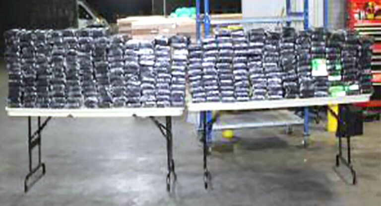 Laredo Officers Seize $7.6 Million in Cocaine