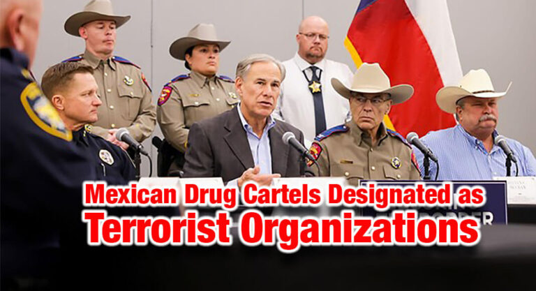 Mexican Drug Cartels Designated as Terrorist Organizations