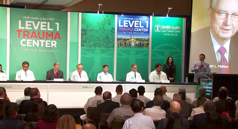 LIVE: Gov. Abbott to deliver remarks at DHR Health Level 1 Trauma Center