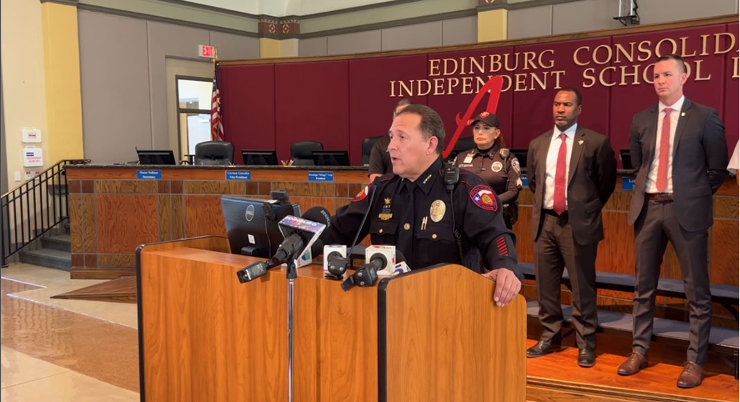 LIVE Man Arrested for making Terroristic Threat at Edinburg CISD Texas Border Business