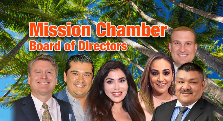 New and Re-Elected Mission Chamber Board of Directors