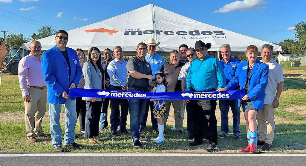 Mercedes Celebrates Completion of Road Reconstruction Texas Border