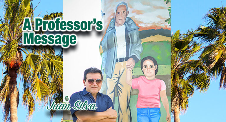 Professor Turned Student Completes Mural
