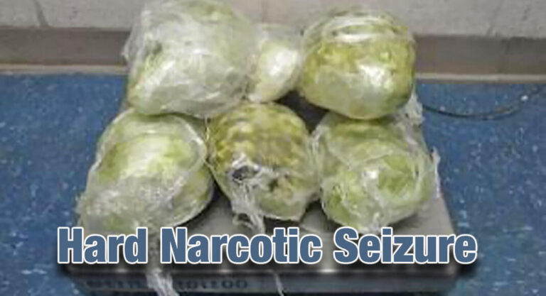 CBP Officers Stop Multiple Hard Narcotic Smuggling Attempts