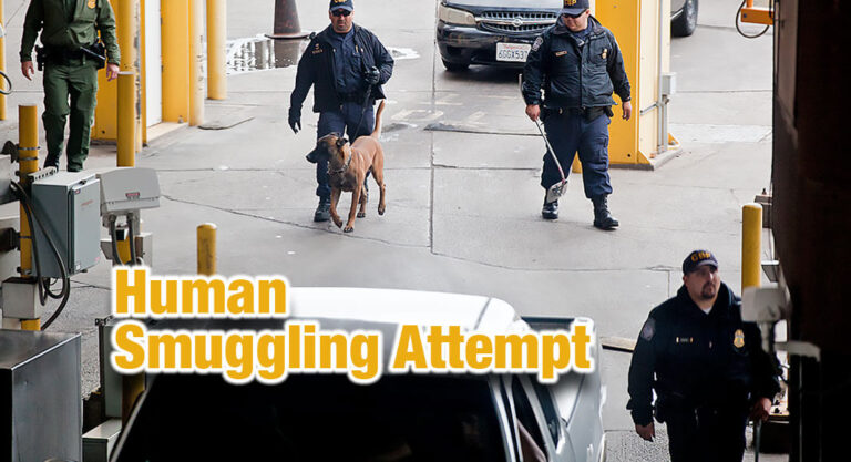 Human Smuggling Attempt Stopped at the Eagle Pass Port of Entry