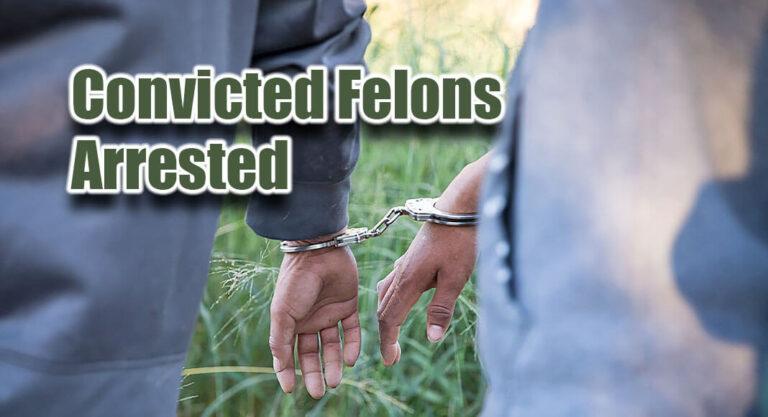 Del Rio Agents Arrest 2 Convicted Felons