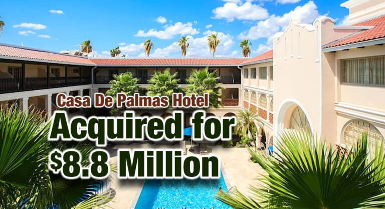 Casa De Palmas Hotel Acquired for $8.8 Million
