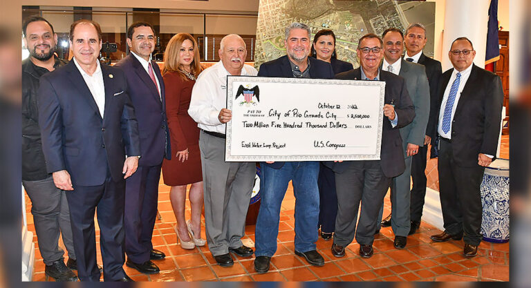 $2.5 Million for East Side Rio Grande City Water