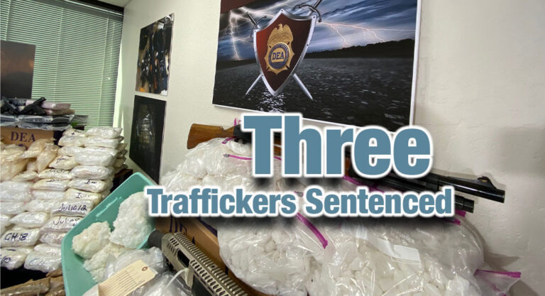 3 Traffickers Sentenced for Smuggling Meth, Heroin & Cocaine for Cartel 