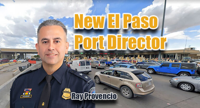 Ray Provencio Named CBP El Paso Port Director