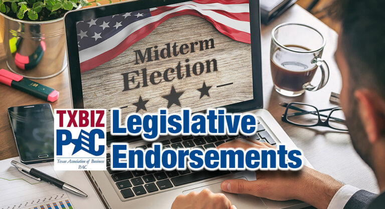 Legislative Endorsements for Pro-Business Candidates