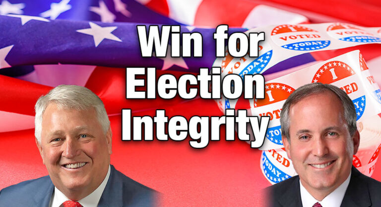 Paxton & Scott Get Major Win for Election Integrity 