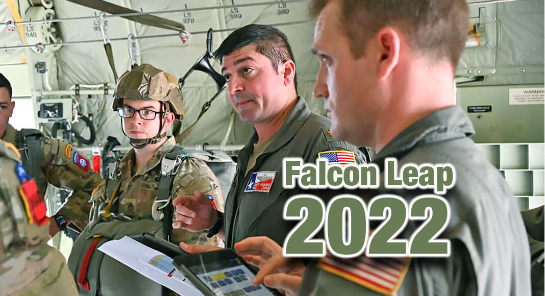 „Texas Rangers“ skraido „Falcon Leap 2022“.