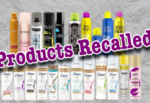 U.S. Recall of Select Dry Shampoos for Potential Presence of Benzene