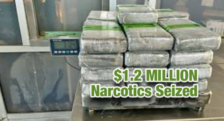 CBP Officers Seize over $1.2M in Cocaine at Hidalgo & Pharr Bridges
