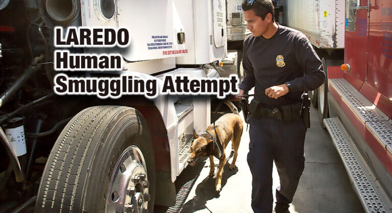 Agents Halt Human Smuggling Attempt At Laredo Checkpoint