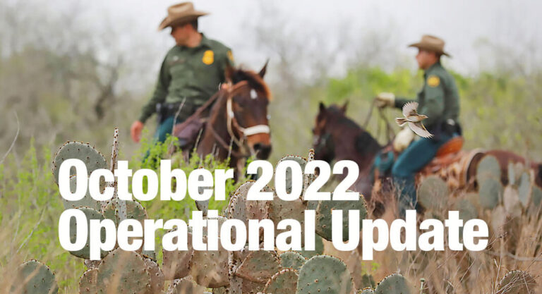 CBP October 2022 Operational Update