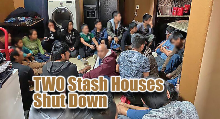 Two Stash Houses Shut Down in Laredo Sector