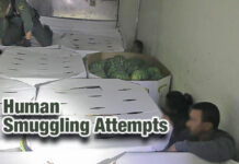 Smugglers Use Trailers to Transport Migrants