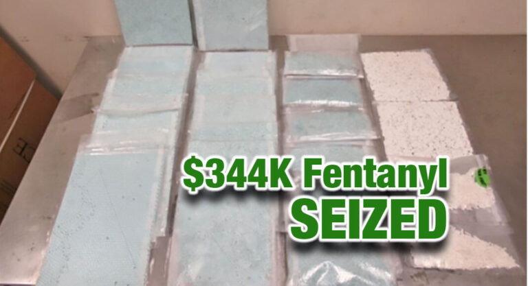 CBP Seizes over $344K in Fentanyl Hidalgo Bridge