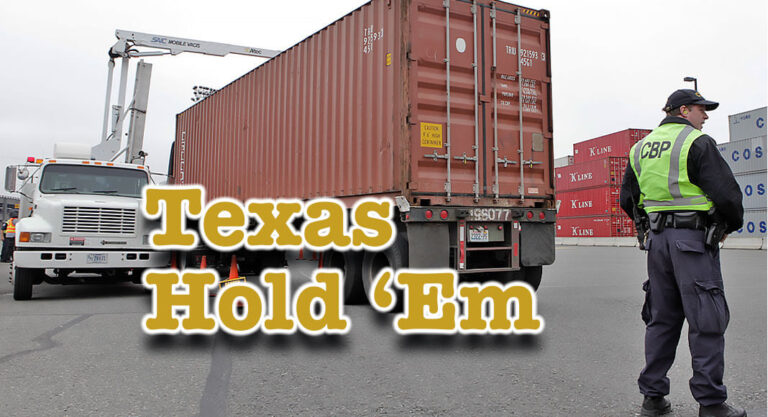 Laredo Border Patrol Texas Hold’Em Initiative Cancels over 800 CDLs