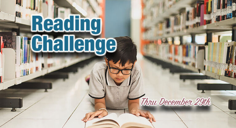 Winter Reading Club Challenge, Through Dec. 29th