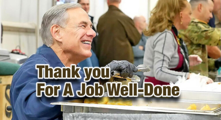 Governor Serves Thanksgiving Meals To OLS Members In Edinburg