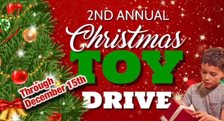 Christmas Toy Drive, Through Dec. 15th