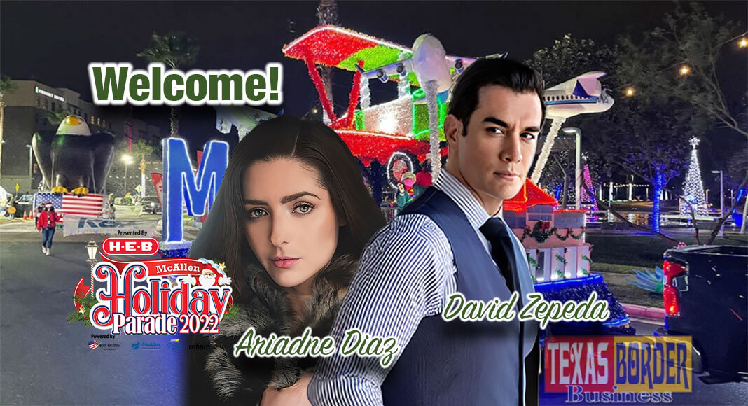  International celebrities who will be bringing their star power to the event this year include telenovela, film and musical star Ariadne Diaz and telenovela actor, model and singer David Zepeda. Courtesy Images. Bgd Image Texas Border Business. 