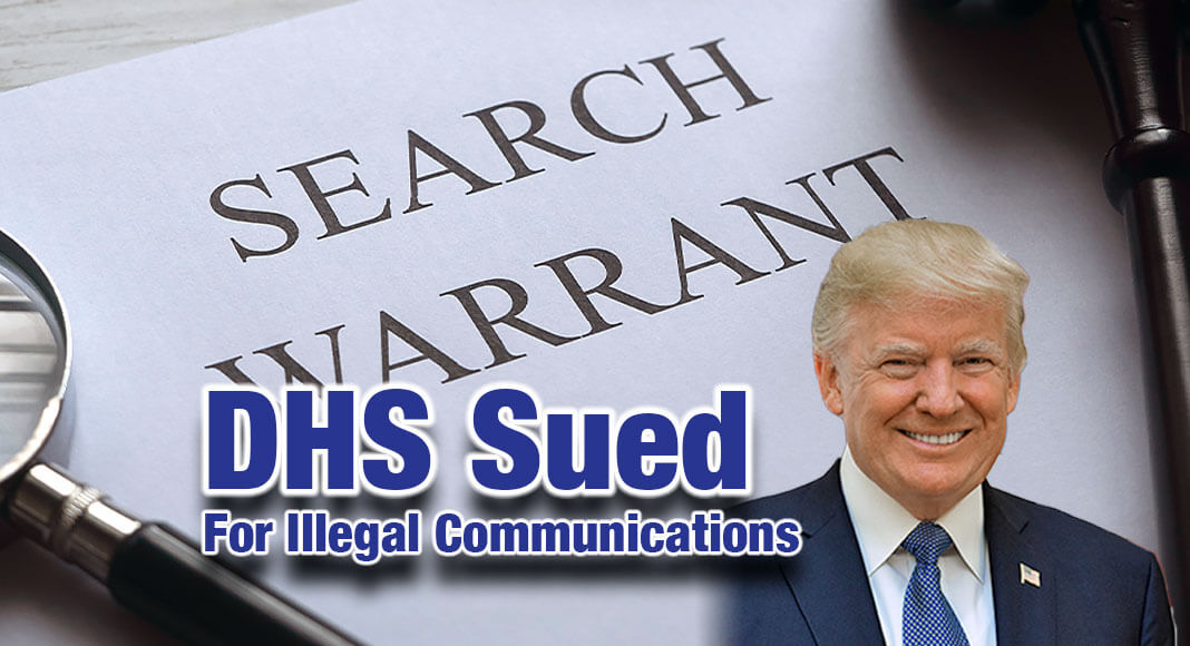 Judicial Watch announced today that it filed a Freedom of Information Act (FOIA) lawsuit against the Department of Homeland Security (DHS) for all communications between the Secret Service and Federal Bureau of Investigation (FBI) regarding the search warrant which precipitated the raid on former President Donald Trump’s Florida residence. Image for illustration purposes. Trump Image Source: Shealah Craighead, Public domain, via Wikimedia Commons