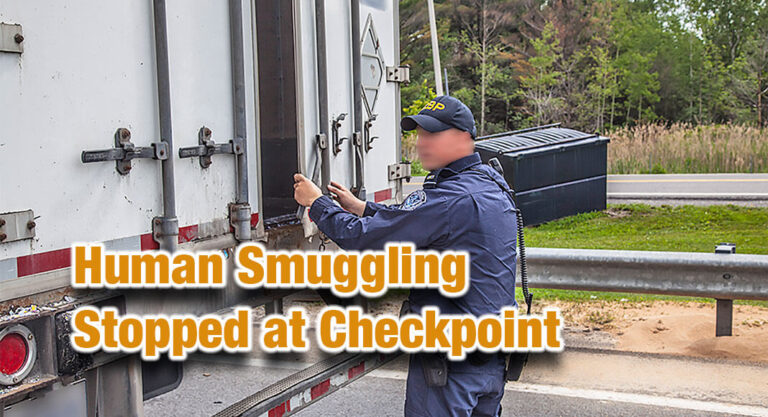 Laredo Sector Intercepts Human Smuggling Attempt At The I-35 Checkpoint 