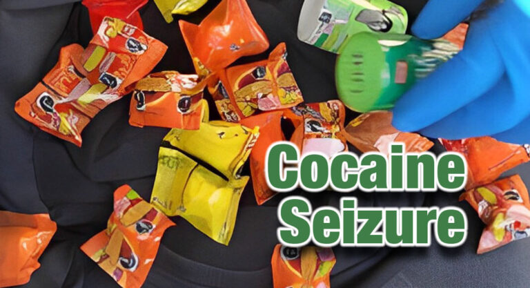 Candy Wrapped Cocaine Seizure 