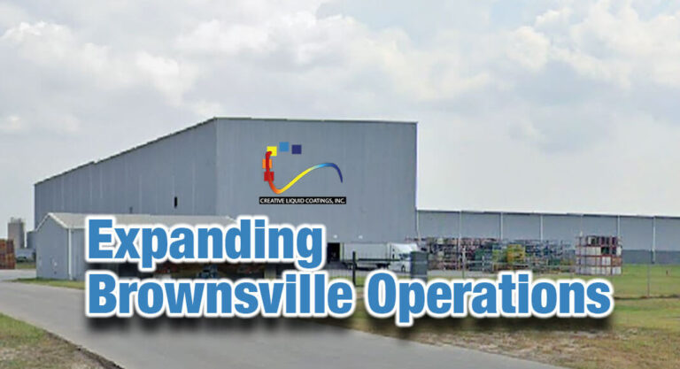 Creative Liquid Coatings Expands Brownsville Operations