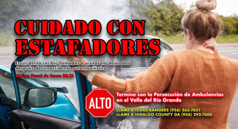 ALERTA: Cuidado con Estafadores Intentando Solicitar Ilegalmente a Víctimas de Accidentes