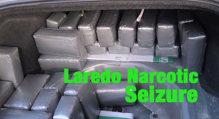 Agents Prevent Narcotic Smuggling in Laredo