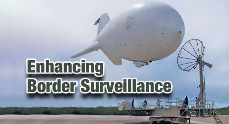Deploying Aerostat over South Padre Island