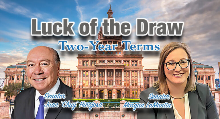 Two Texas Senators Draw Two-Year Terms 