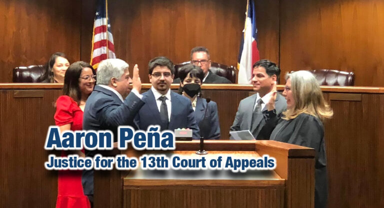 13th Court of Appeals Justice Sworn In