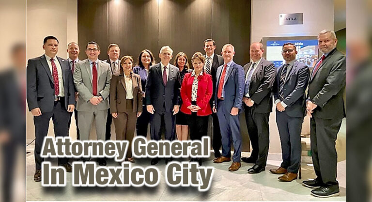 U.S. Attorney General Garland in Mexico City