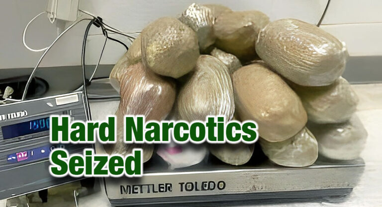 Eagle Pass CBP Seizes Hard Narcotics Worth Over $520K