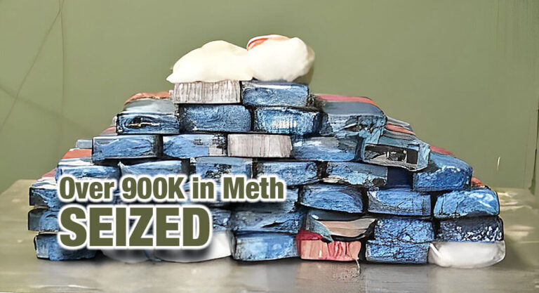 CBP Officers Seize Over $900K in Meth at World Trade Bridge