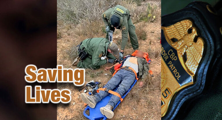 Laredo CBP Renders Medical Aid To Lost Individuals