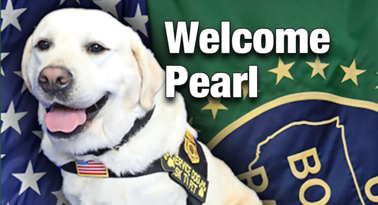 Laredo Sector CBP’s First Support Canine 