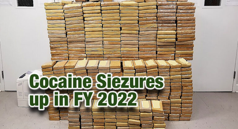 Significant Increases in Cocaine Seized In South Texas