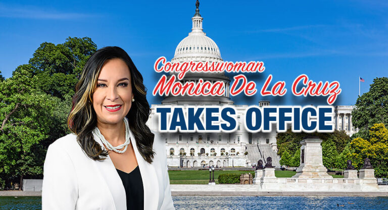 Congresswoman De La Cruz Sworn In