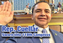 Rep. Cuellar Sworn Into the 118th Congress